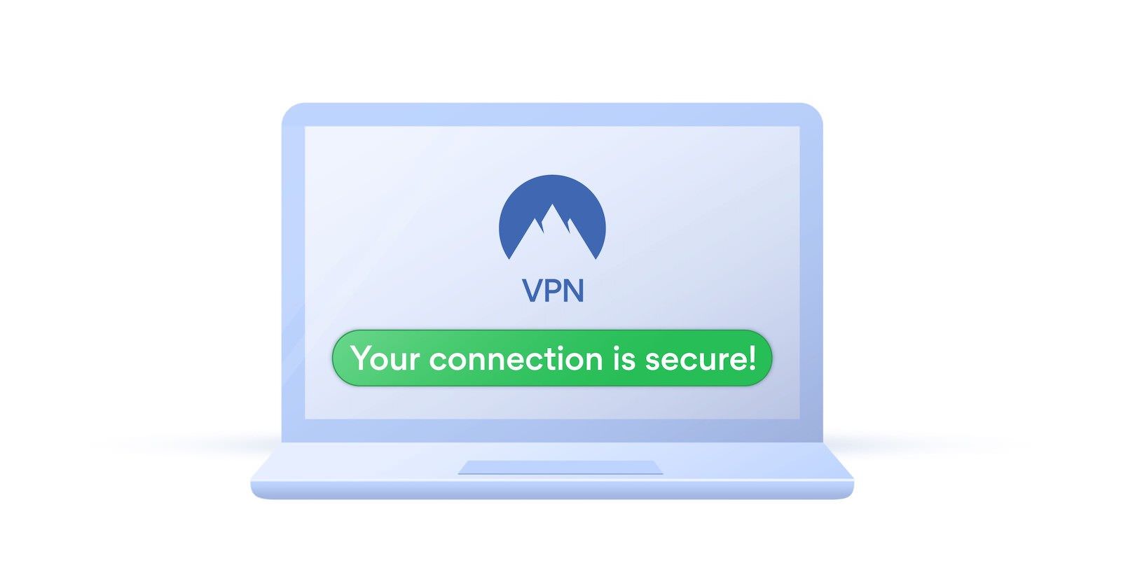 VPN Illustration - Secure Connection